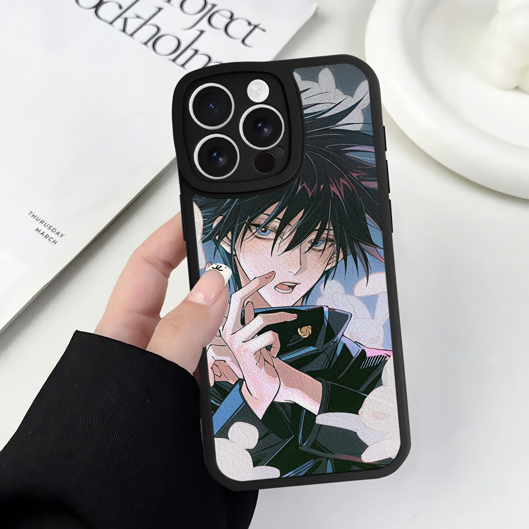 （画像用） SPY×FAMILY间谍家家酒 【iPhone 16シリーズ対応】シリコンスマホケース（レザー調） 材質：シリコン